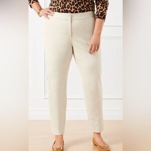 Talbots Chatham Ankle Pants Khaki Sz 18W